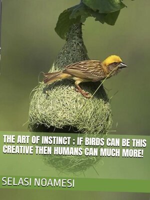 cover image of The Art of Instinct